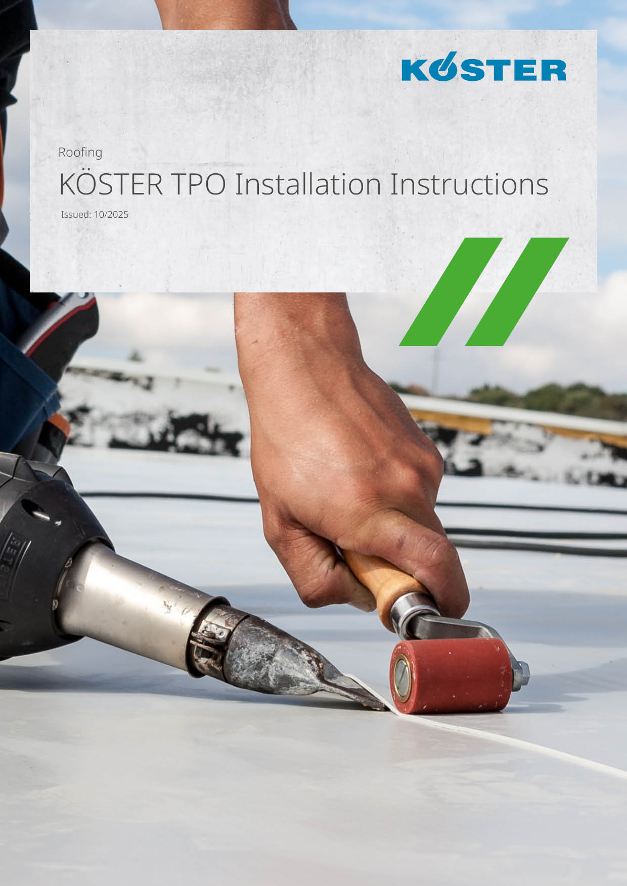 Installation Instructions for TPO Roofing Membranes